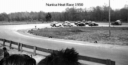 Nunica Speedway - Heat Race 1950 From Jerry (newer photo)